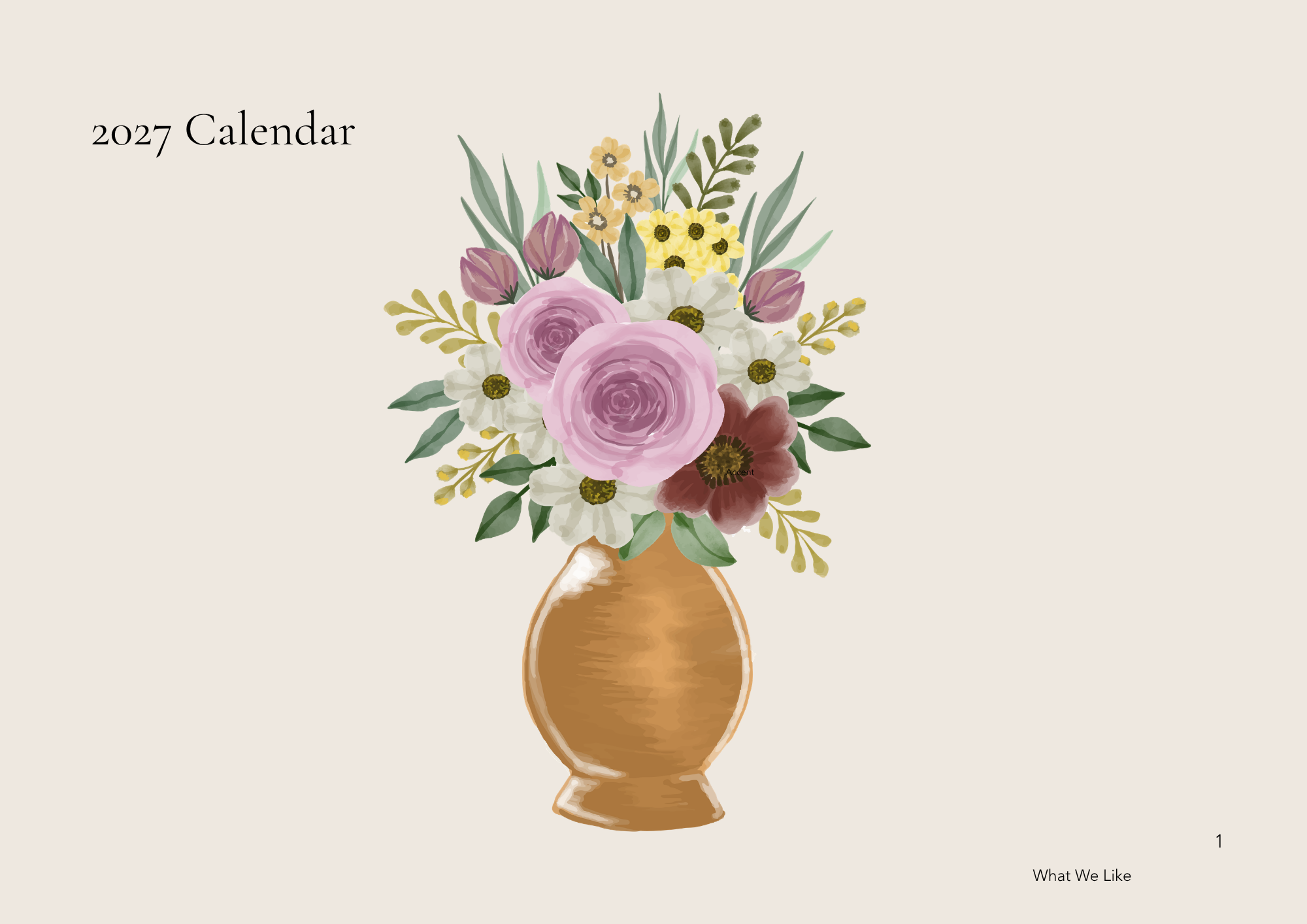 2027 Calendar