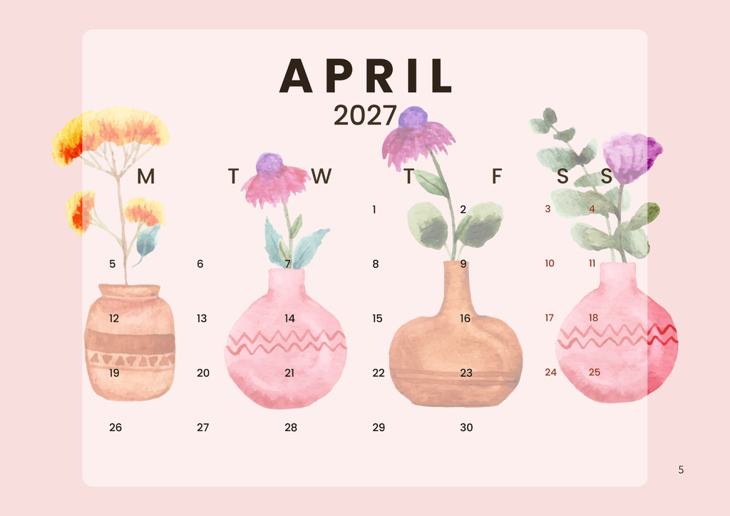 2027 Calendar