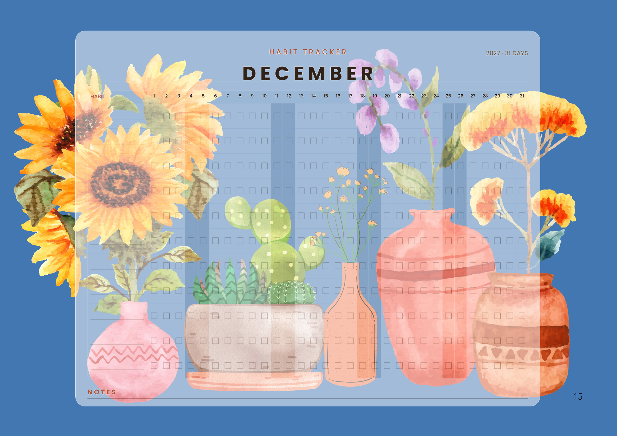 2027 Habit Tracker