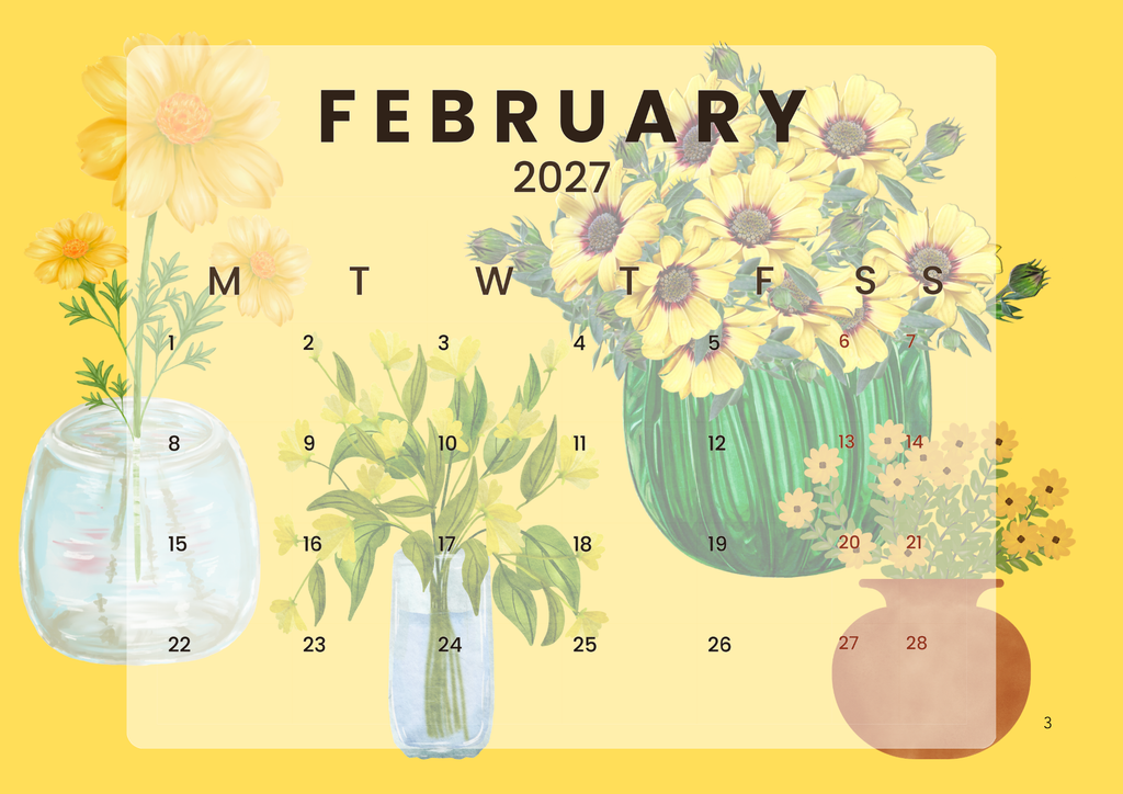 2027 Calendar