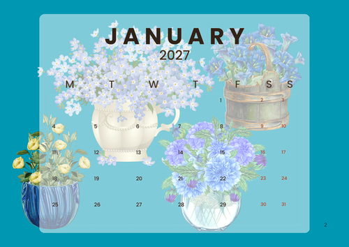 2027 Calendar