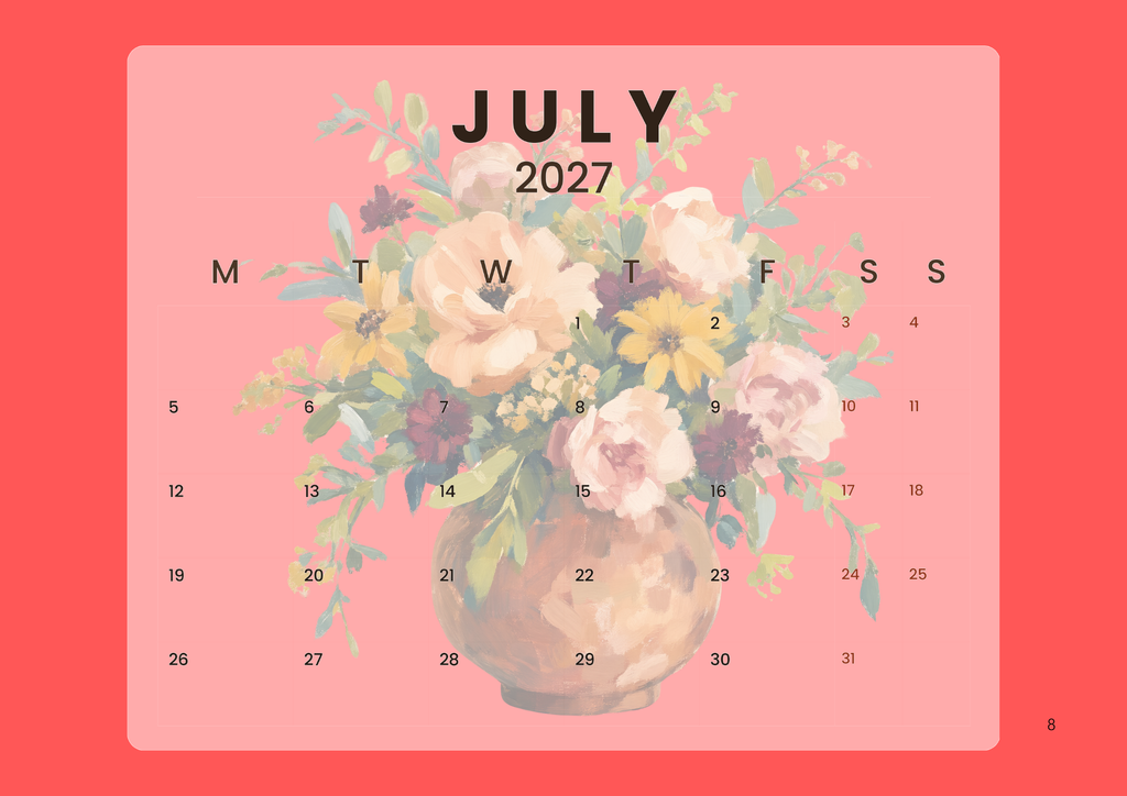 2027 Calendar