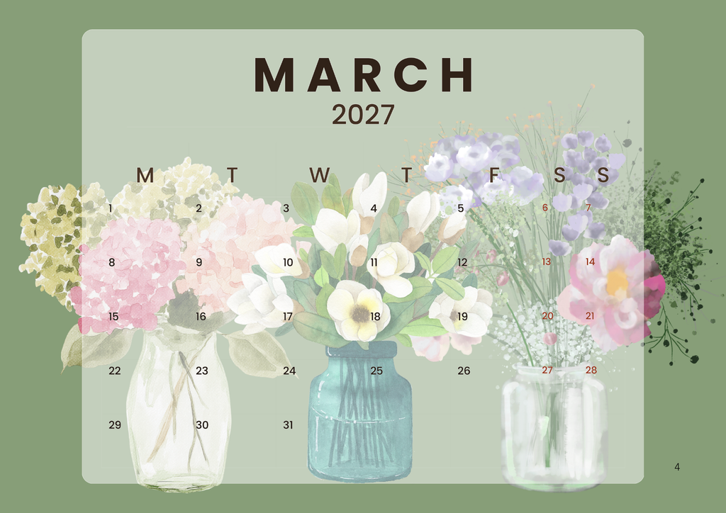 2027 Calendar