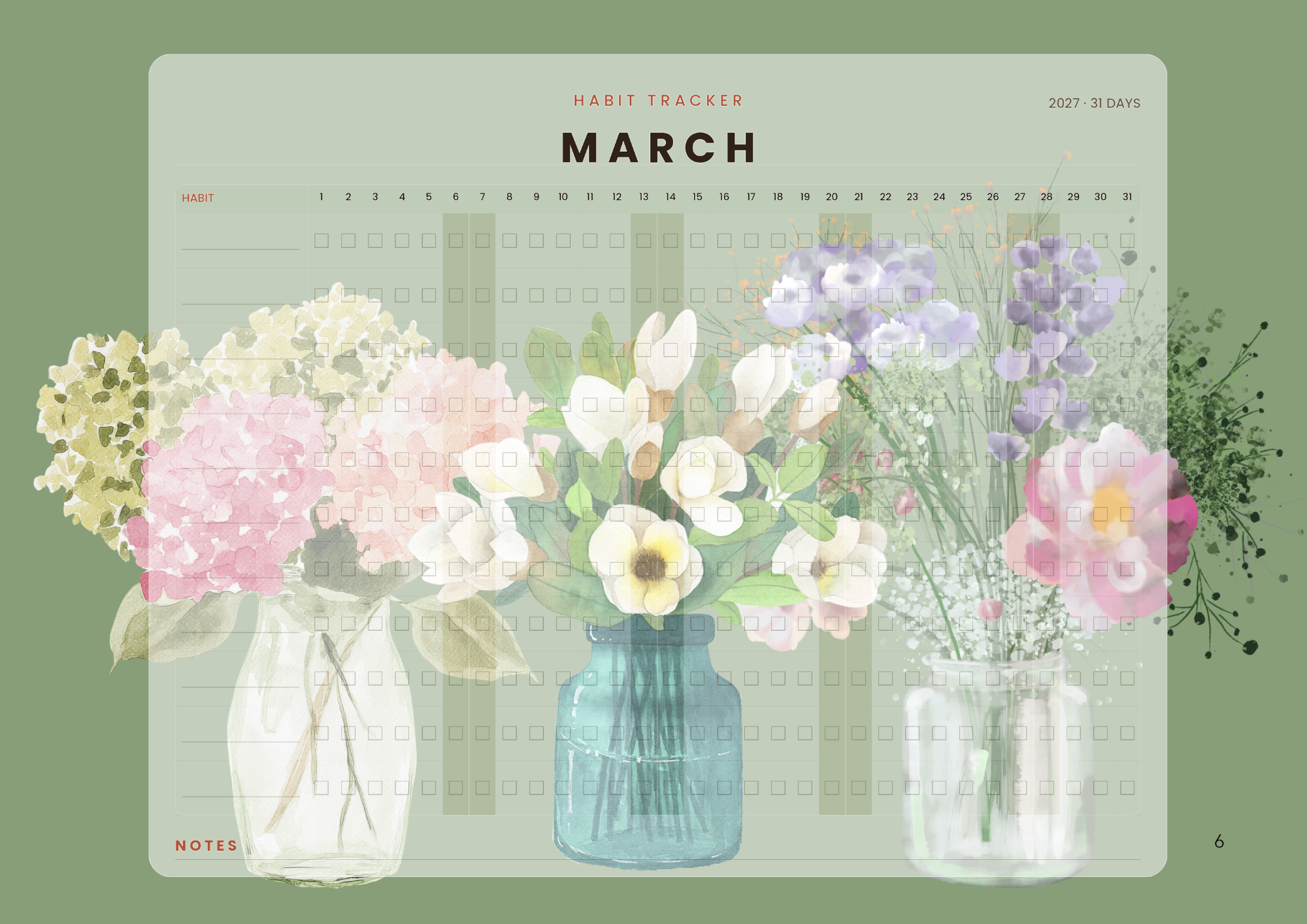 2027 Habit Tracker