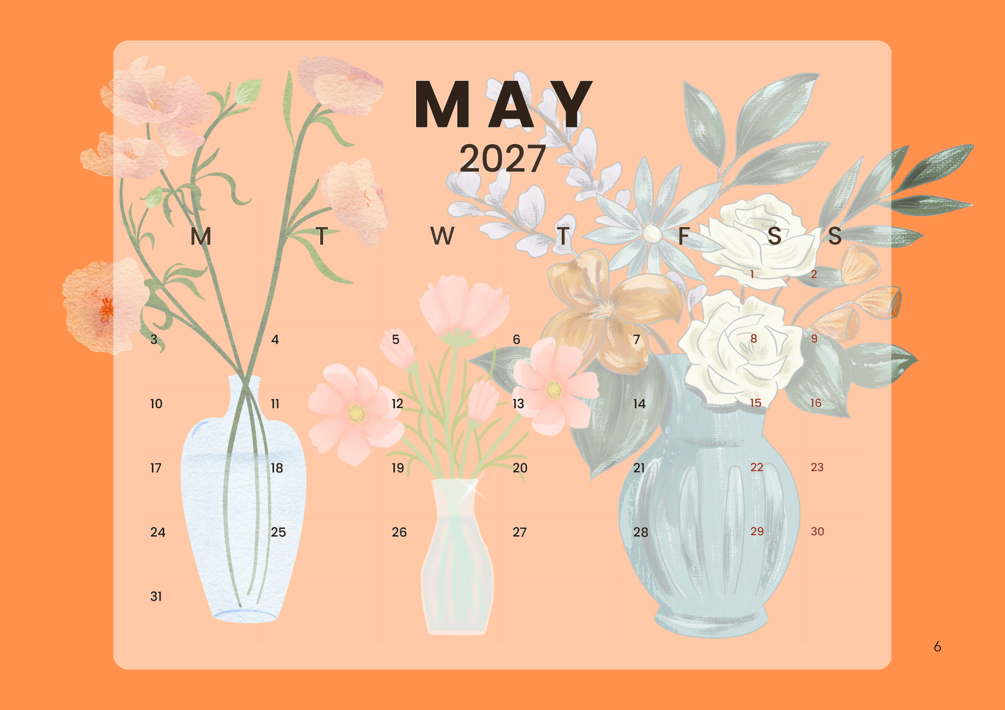 2027 Calendar