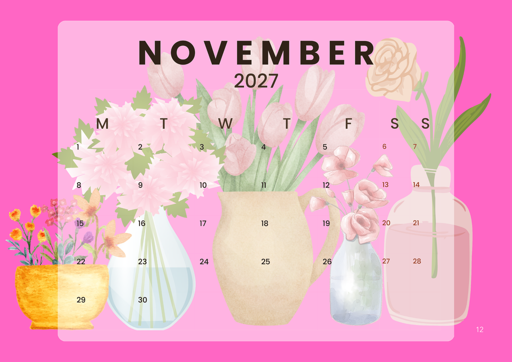 2027 Calendar