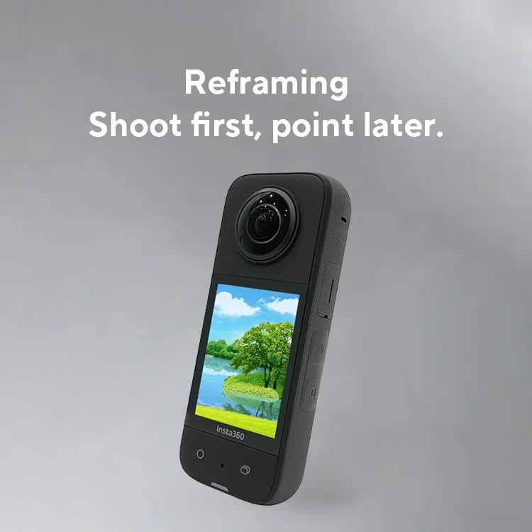 Action Camera  8K Video Dual Image Stabilization Black-3
