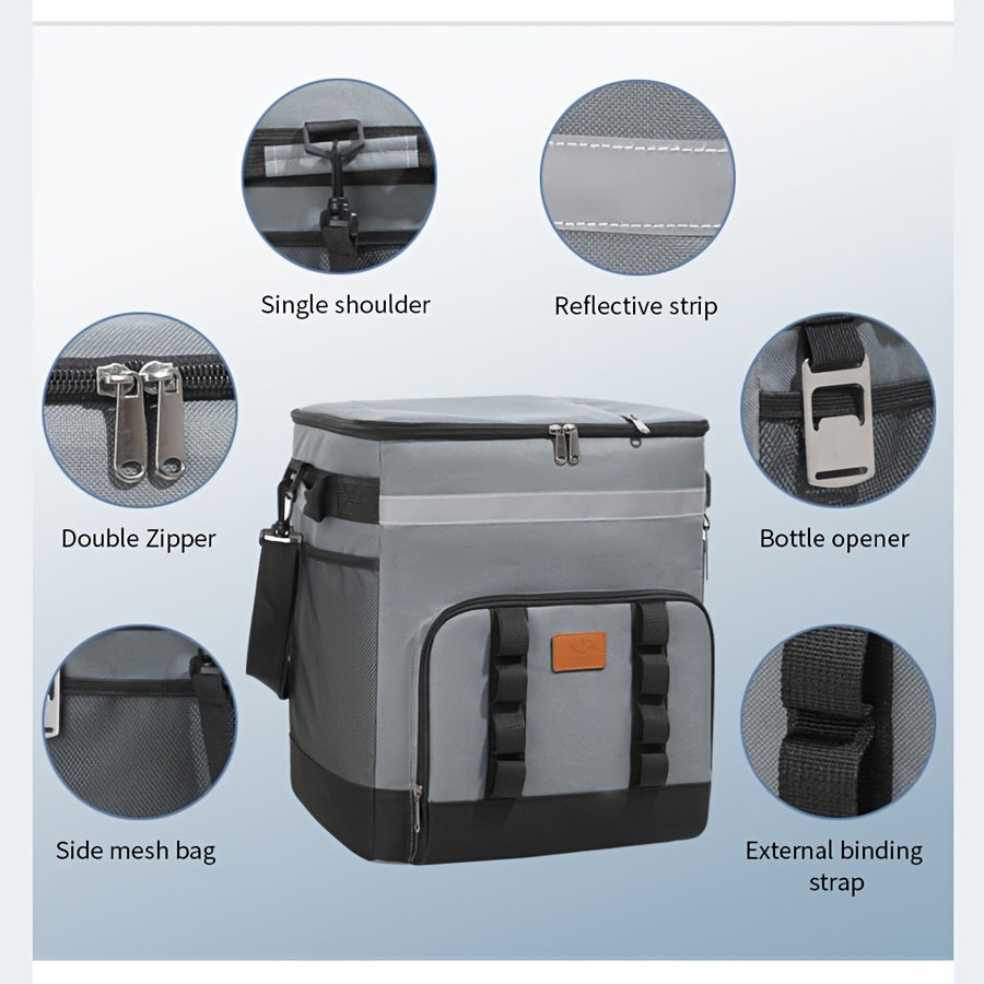 Rolling Insulated Refrigerated Truck Cooler Bag-1