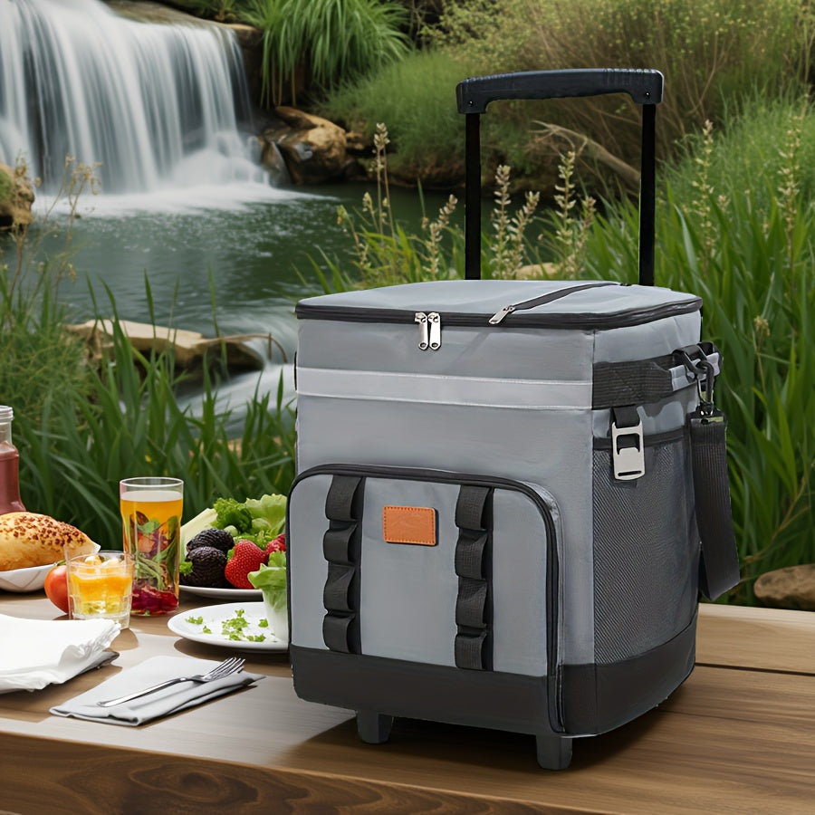 Rolling Insulated Refrigerated Truck Cooler Bag-2
